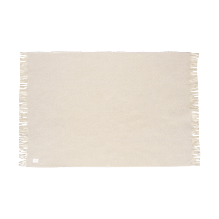 Sandstone Wolldecke 130 x 180cm, Creme Scandi Living