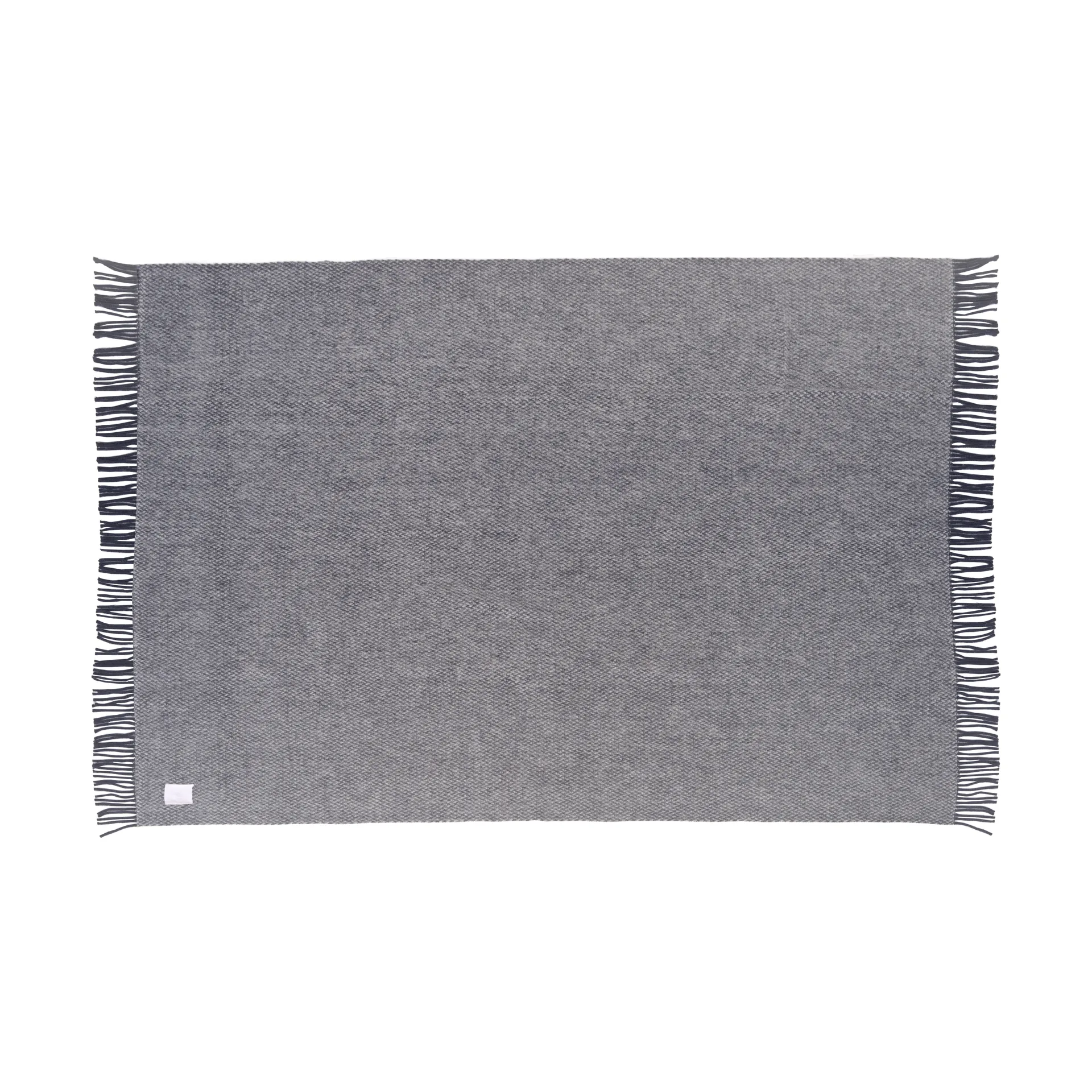 Sandstone Wolldecke 130 x 180cm, Indigo blau Scandi Living