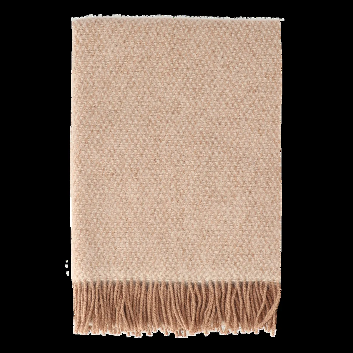 Scandi Living Sandstone Wolldecke 130 x 180cm Mocca