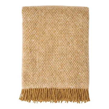 Sandstone Wolldecke 130 x 180cm - Mustard - Scandi Living