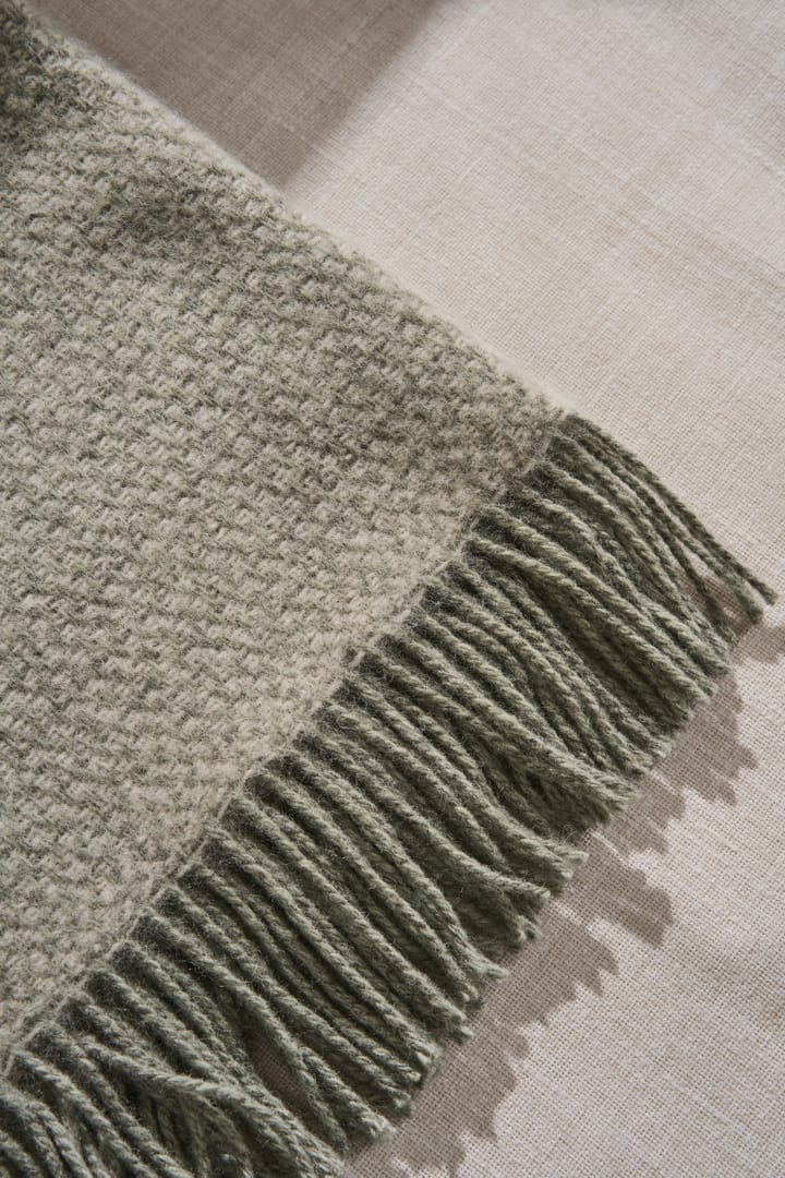 Sandstone Wolldecke 130 x 180cm, Sage Melange Scandi Living