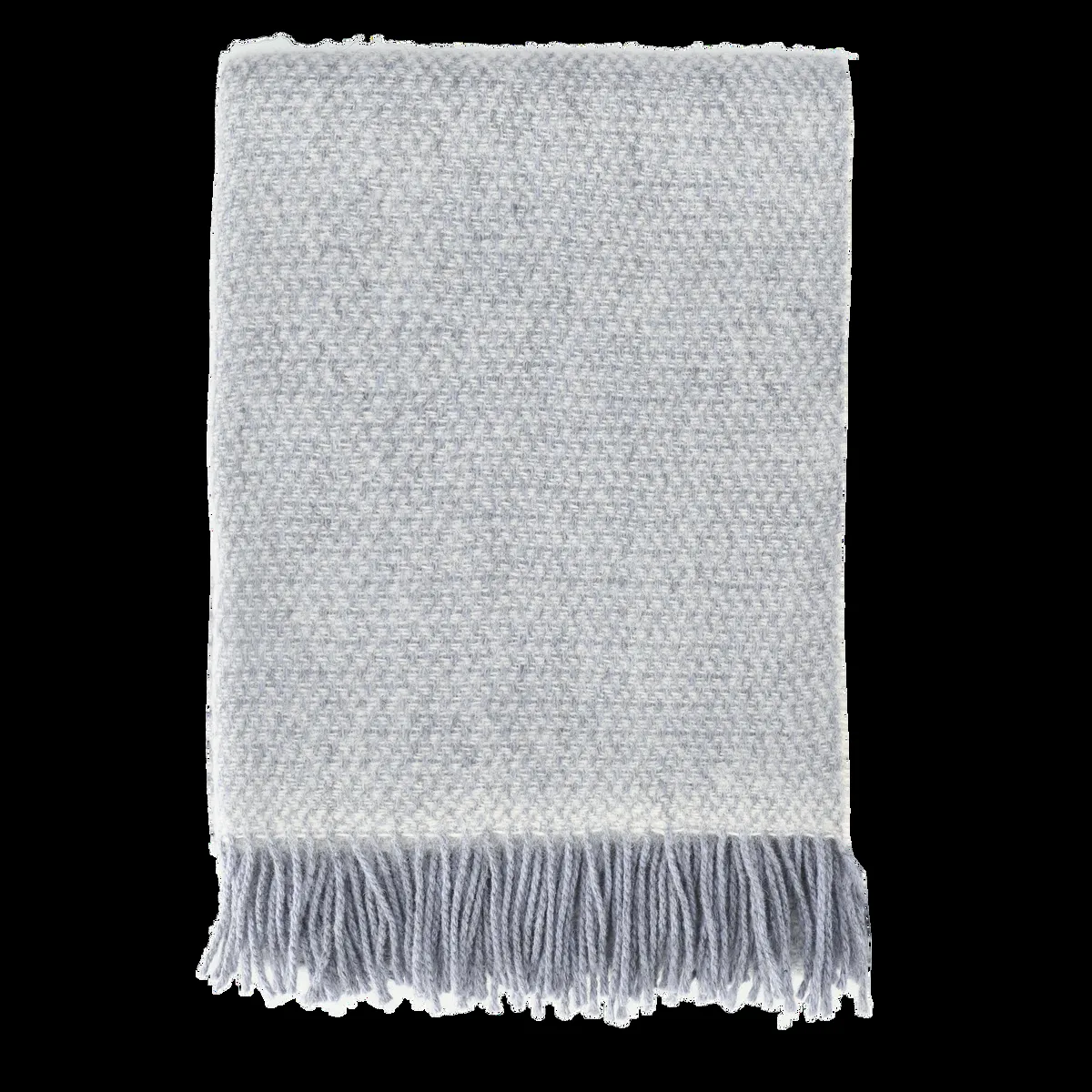 Scandi Living Sandstone Wolldecke 130 x 180cm Taubenblau Melange Scandi Living Sandstone Wolldecke 130 x 180cm Taubenblau Melange