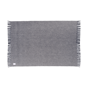 Sandstone Wolldecke 130 x 180cm - Taubenblau Melange - Scandi Living