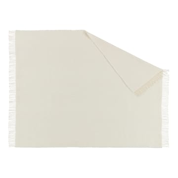 Sandstone Wolldecke 130 x 180cm - Weiß - Scandi Living