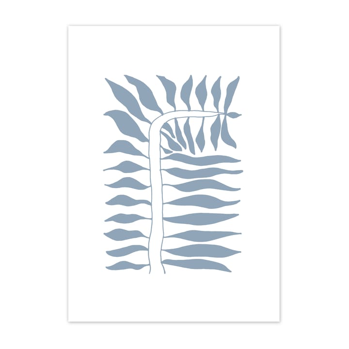 Seeding Poster blau - 30 x 40cm - Scandi Living