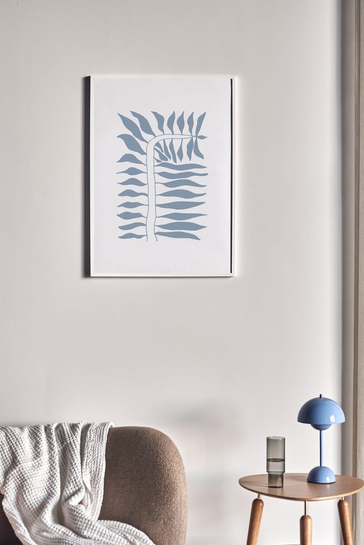 Seeding Poster blau - 30 x 40cm - Scandi Living