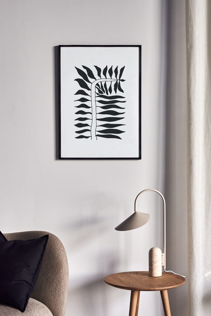 Seeding Poster schwarz, 30 x 40cm Scandi Living