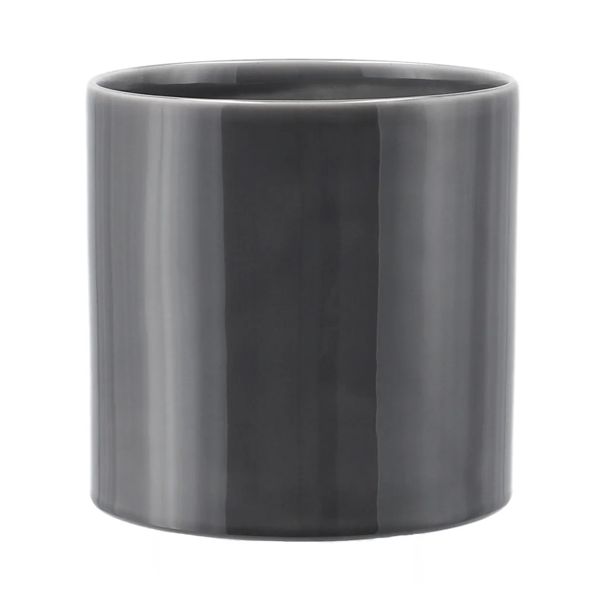 Sleek Blumentopf Ø 15 cm, Charcoal Scandi Living