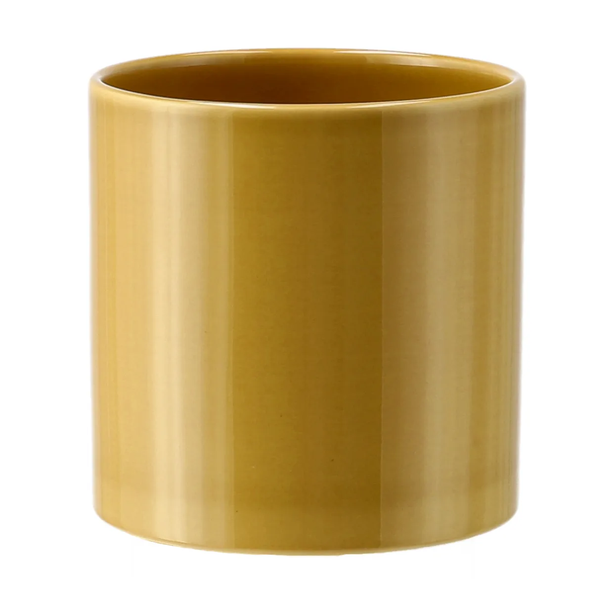 Sleek Blumentopf Ø 19 cm, Mustard Scandi Living