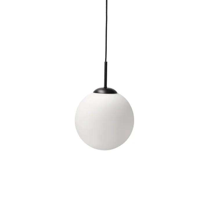 Solar Pendelleuchte D25 cm - Frostglas weiß - Scandi Living
