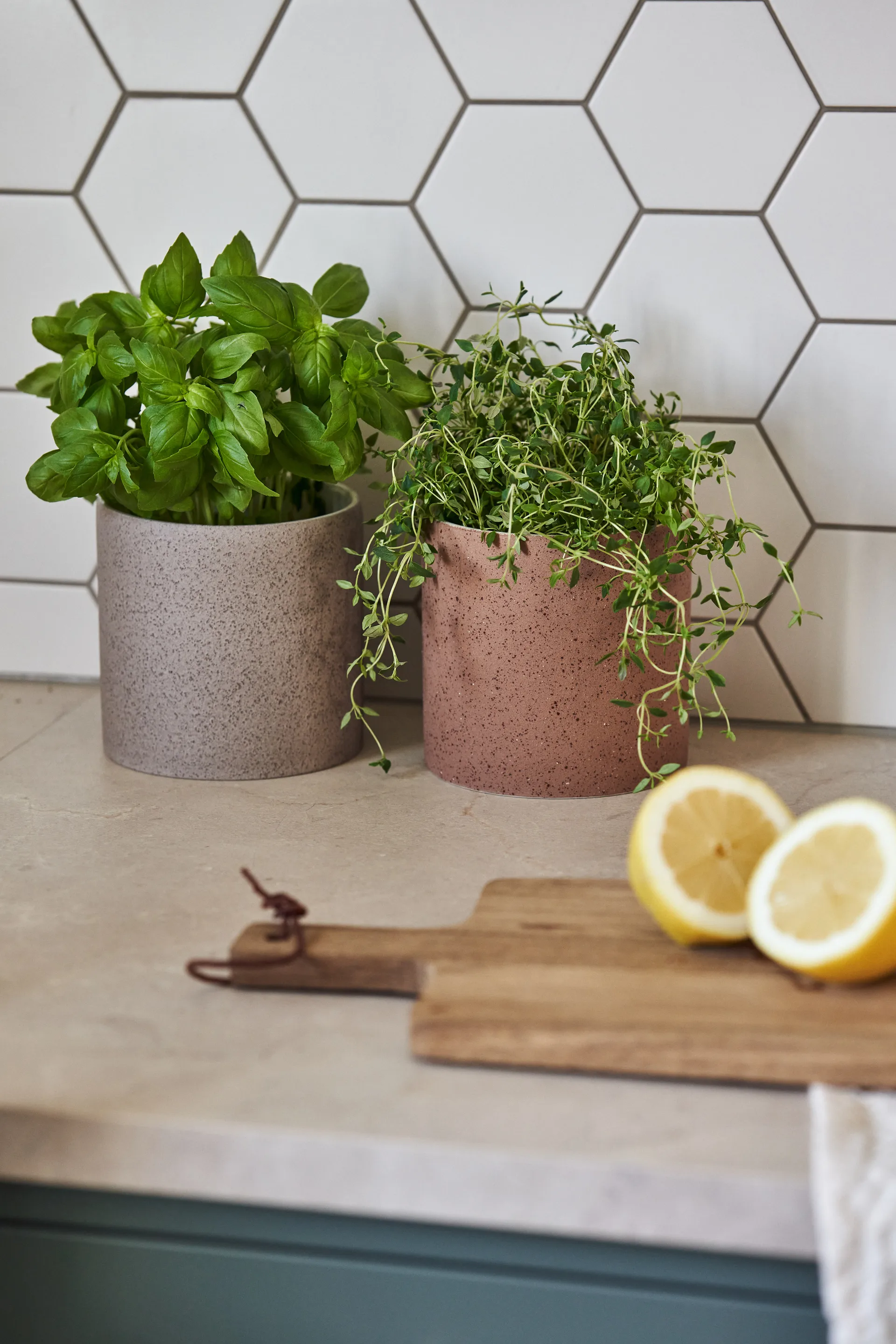 Speckled Blumentopf Ø 12 cm, Rust Scandi Living