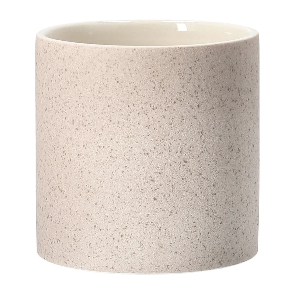 Scandi Living Speckled Blumentopf Ø 15 cm Beige