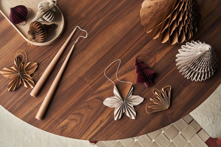 Spira Weihnachtskugeln 4er-Pack, Natural Scandi Living