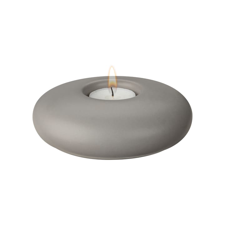 Stone Windlicht Ø13cm - Grau - Scandi Living