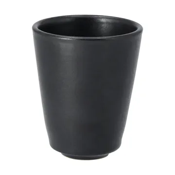 Terra Cappuccinotasse - Schwarz Steinzeug, 14,5 cl - Scandi Living
