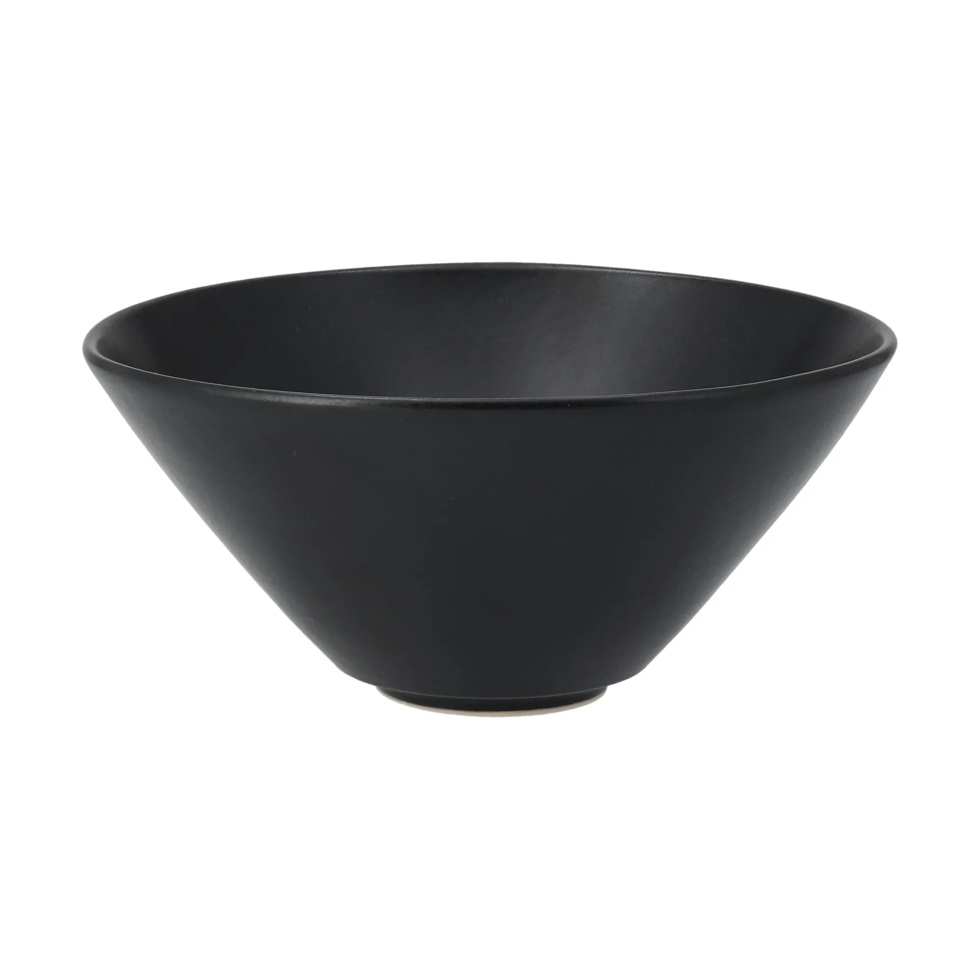 Terra Ramenschale, Schwarz Steinzeug, Ø20 cm Scandi Living