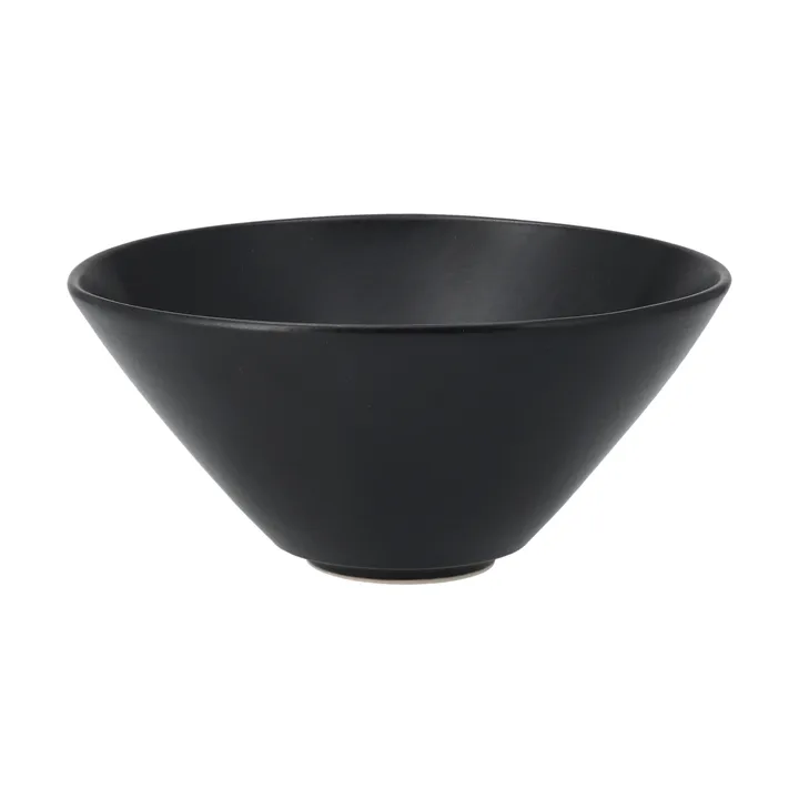 Terra Ramenschale - Schwarz Steinzeug, Ø20 cm - Scandi Living
