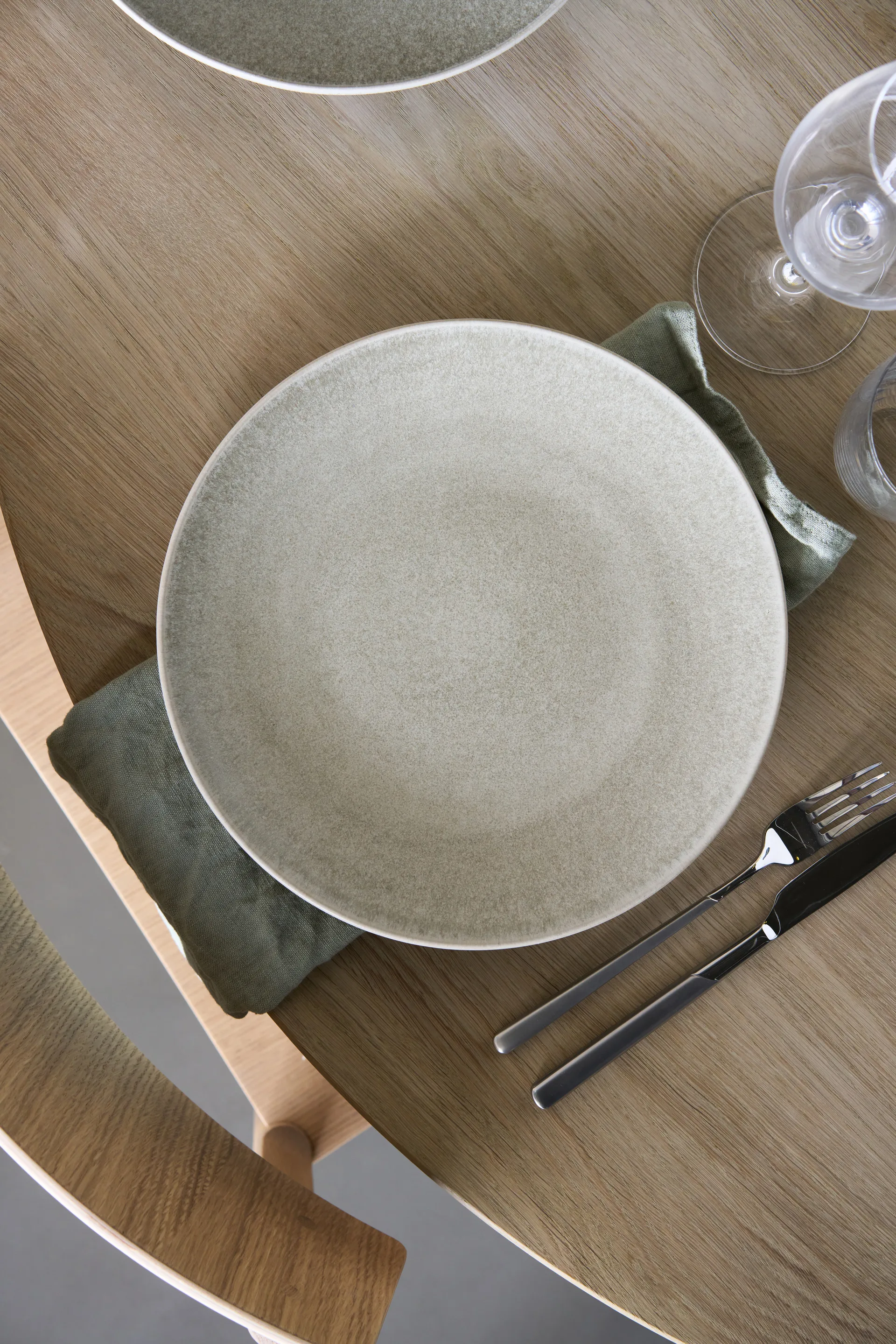 Terra Speiseteller, Beige Steinzeug, Ø26,5 cm Scandi Living
