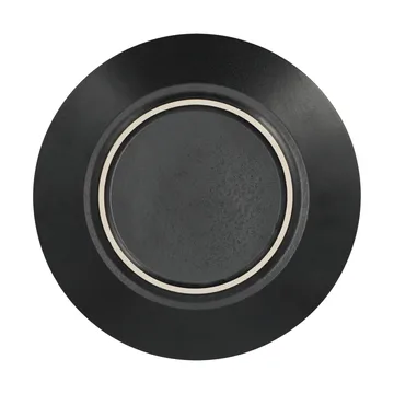 Terra Speiseteller - Schwarz Steinzeug, Ø26,5 cm - Scandi Living
