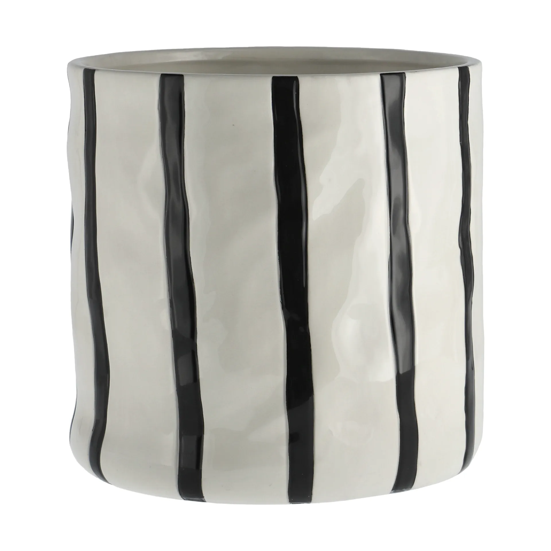 Thrive Blumentopf Ø20cm, Weiß-schwarz Scandi Living