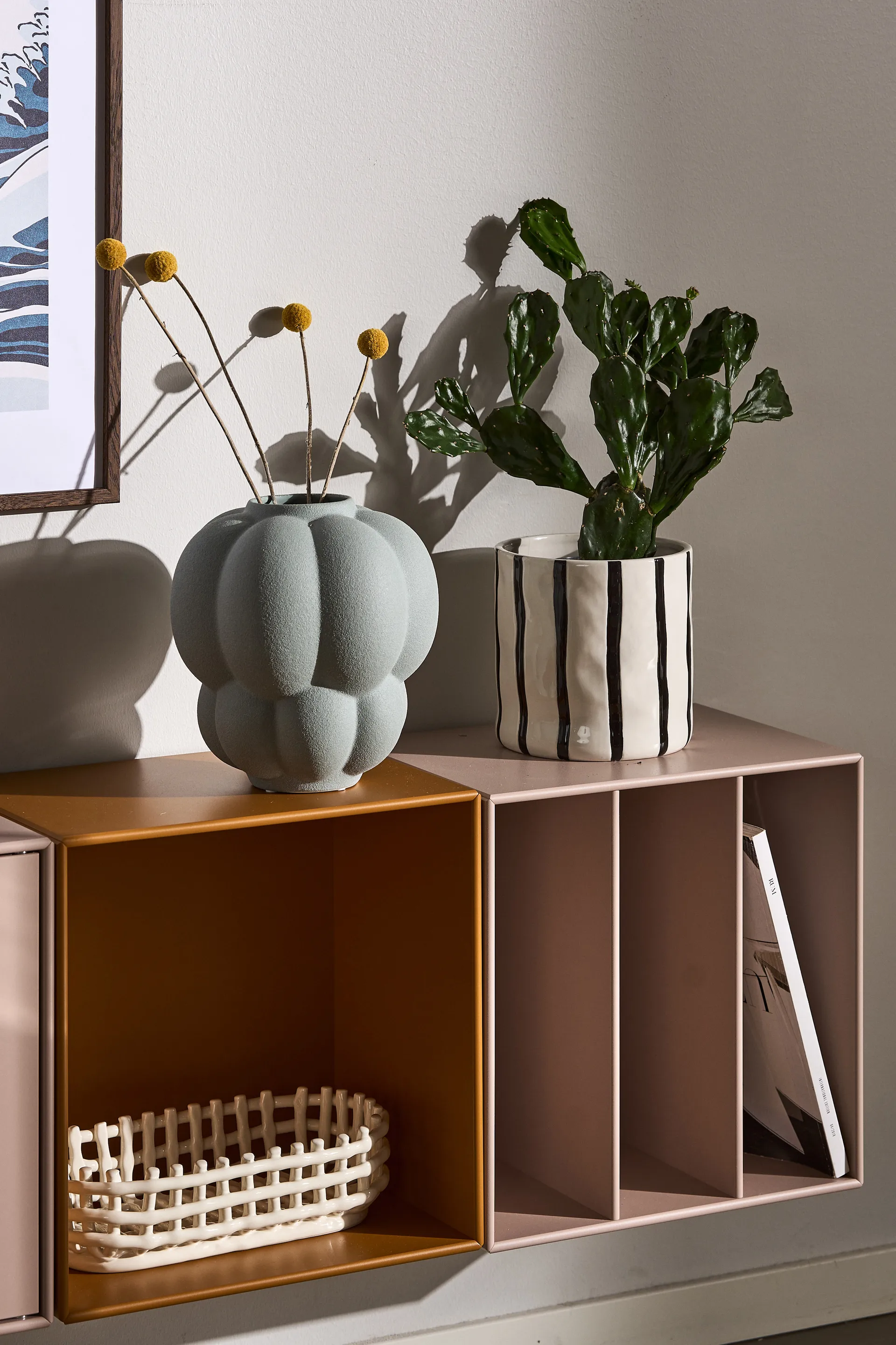 Thrive Blumentopf Ø20cm, Weiß-schwarz Scandi Living