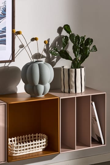 Thrive Blumentopf Ø20cm - Weiß-schwarz - Scandi Living