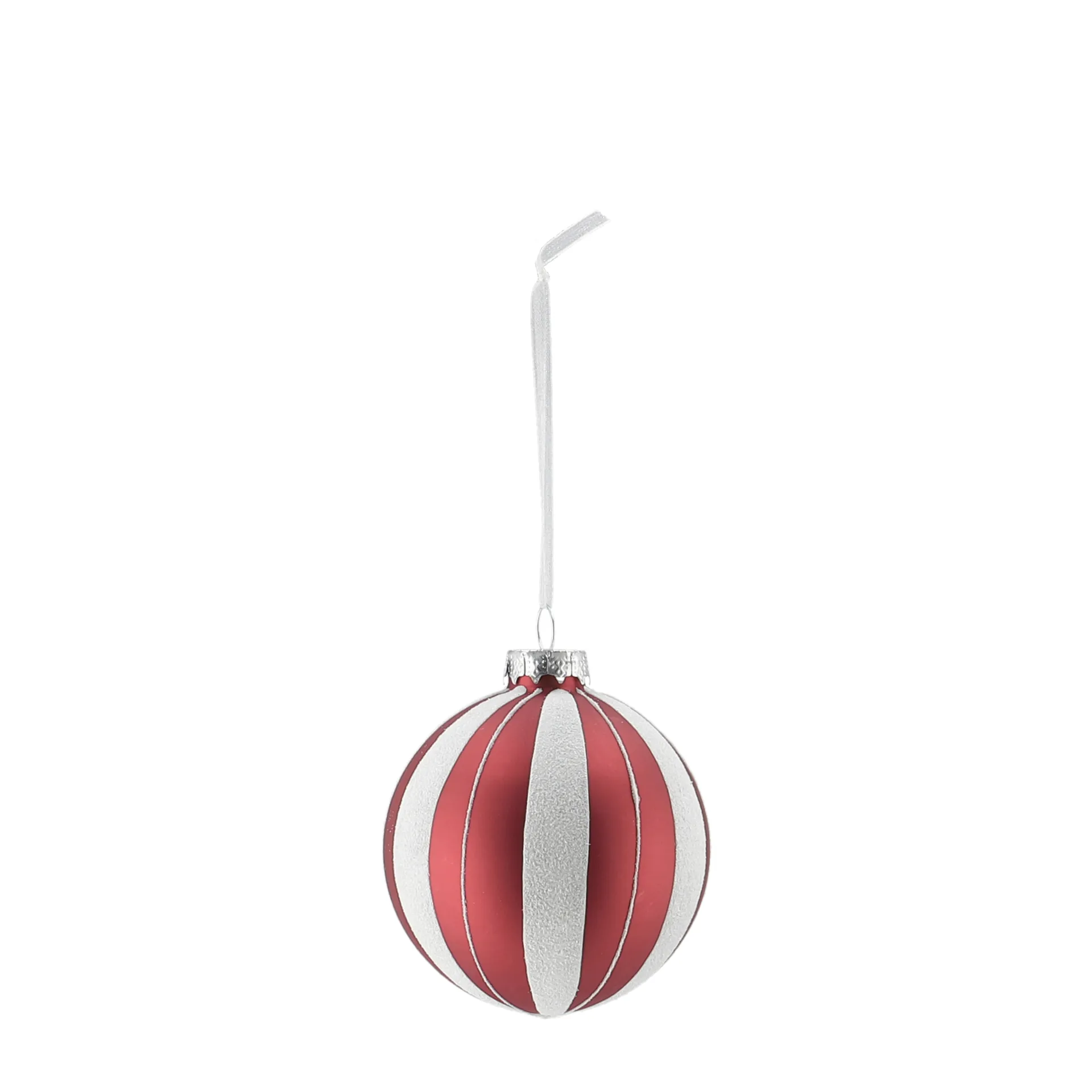 Tradition Weihnachtskugel 6er-Pack, Red/White Scandi Living