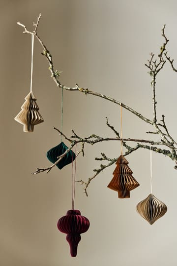 Tree Weihnachtsbaumkugeln 4er-Pack - Beige - Scandi Living