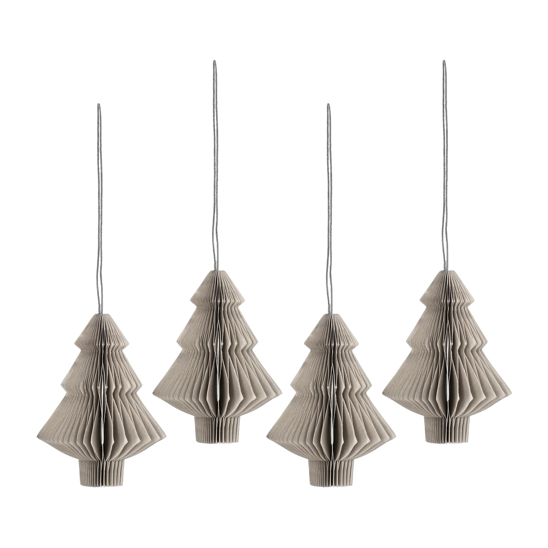 Tree Weihnachtsbaumkugeln 4er-Pack, Beige Scandi Living