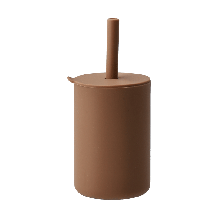 Vega Becher mit Silikonstrohhalm - Hazel - Scandi Living