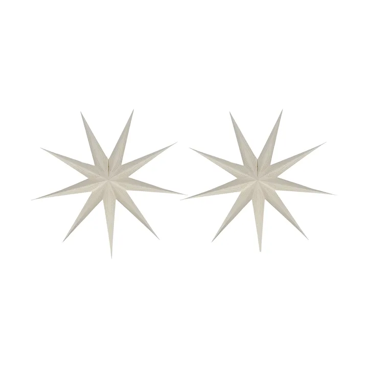 Veil Adventsstern Ø90 cm 2er-Pack - Scandi Living