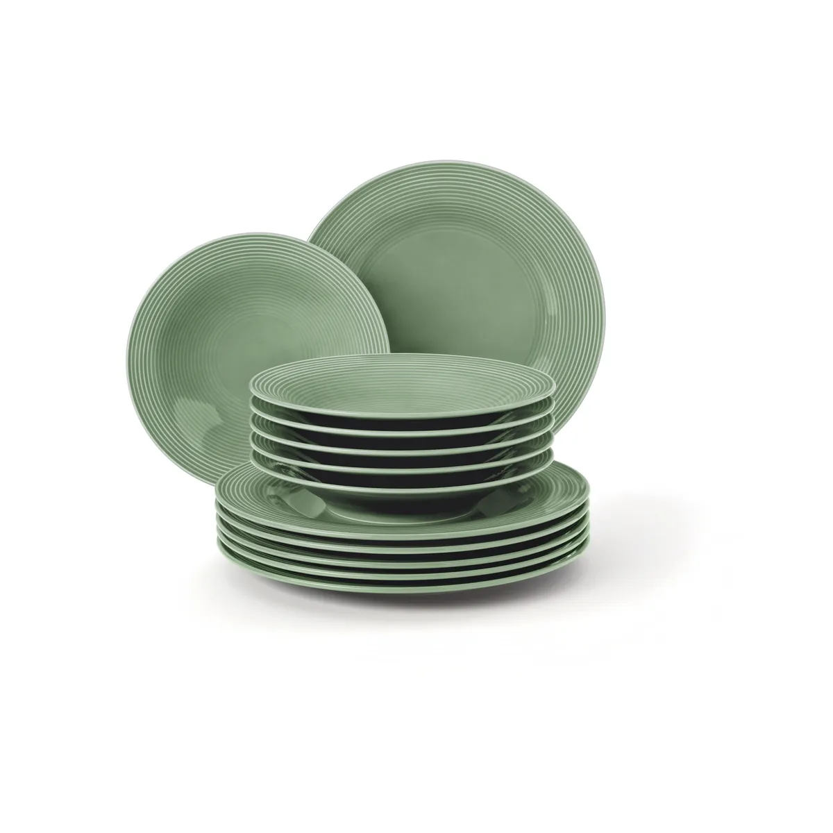 Seltmann Weiden Beat Serviceset 12 Teile Grün