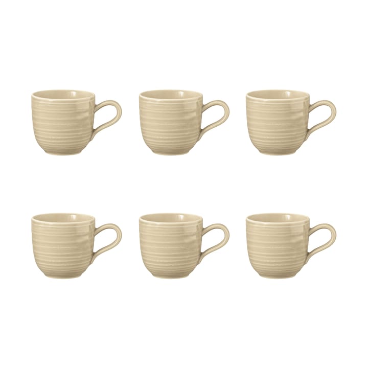 Terra Espressotasse 9 cl 6er Pack - Sand Beige - Seltmann Weiden