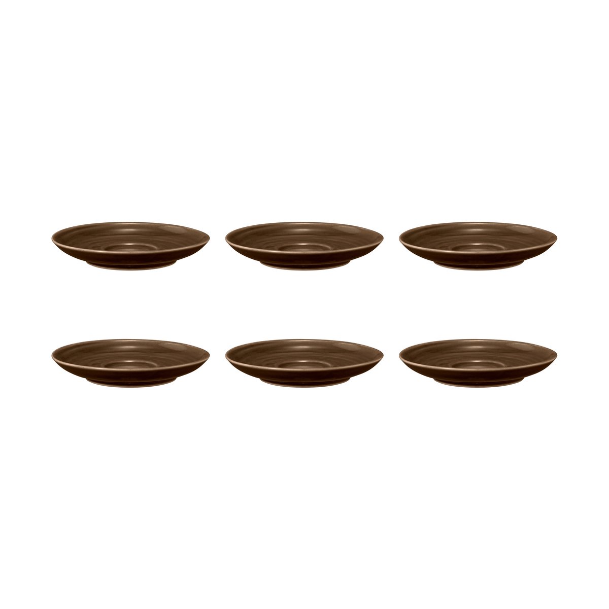 Seltmann Weiden Terra Kuchenteller Ø12cm 6er Pack Earth Brown