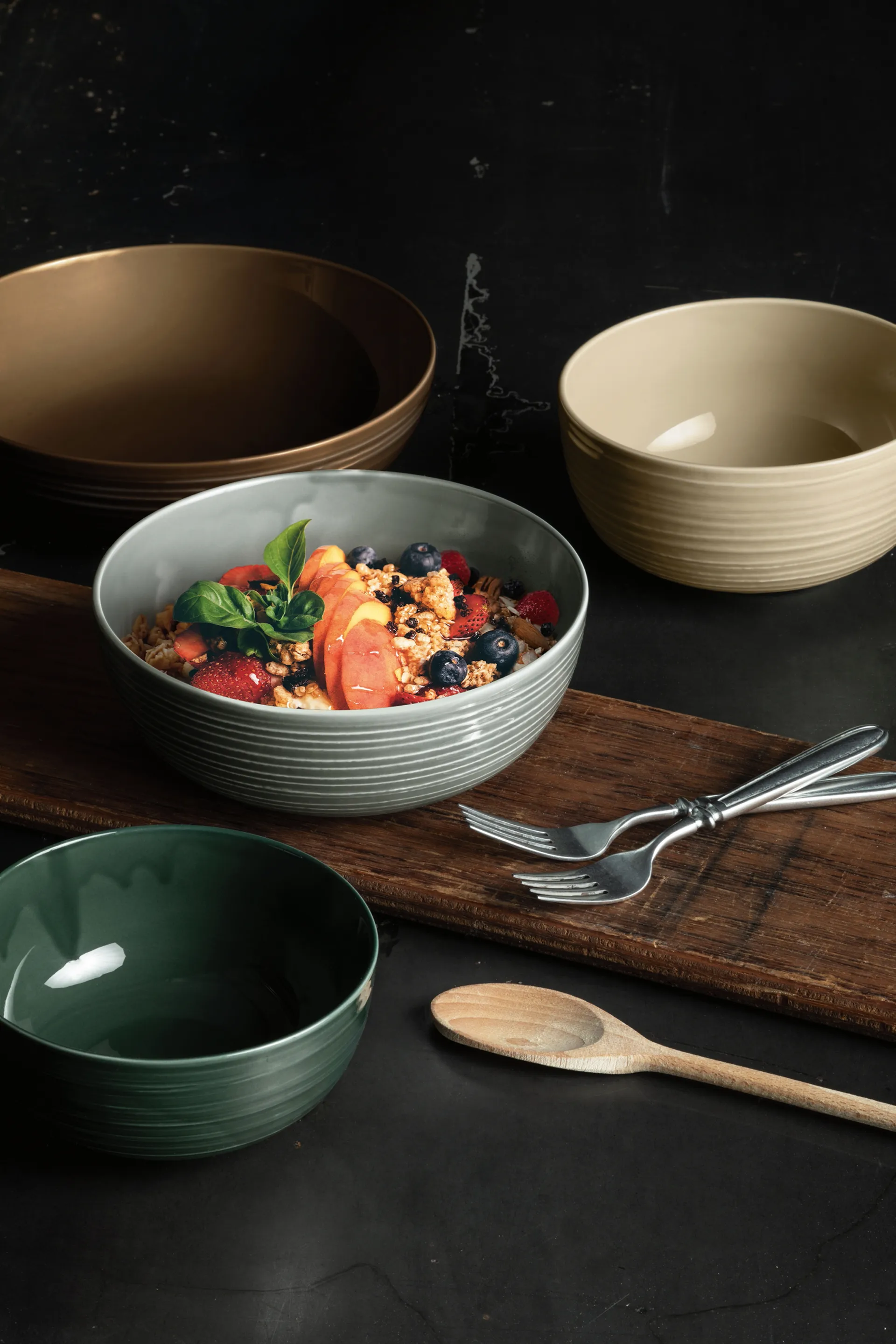 Terra Schale Ø15cm 4er Pack, Sand Beige Seltmann Weiden