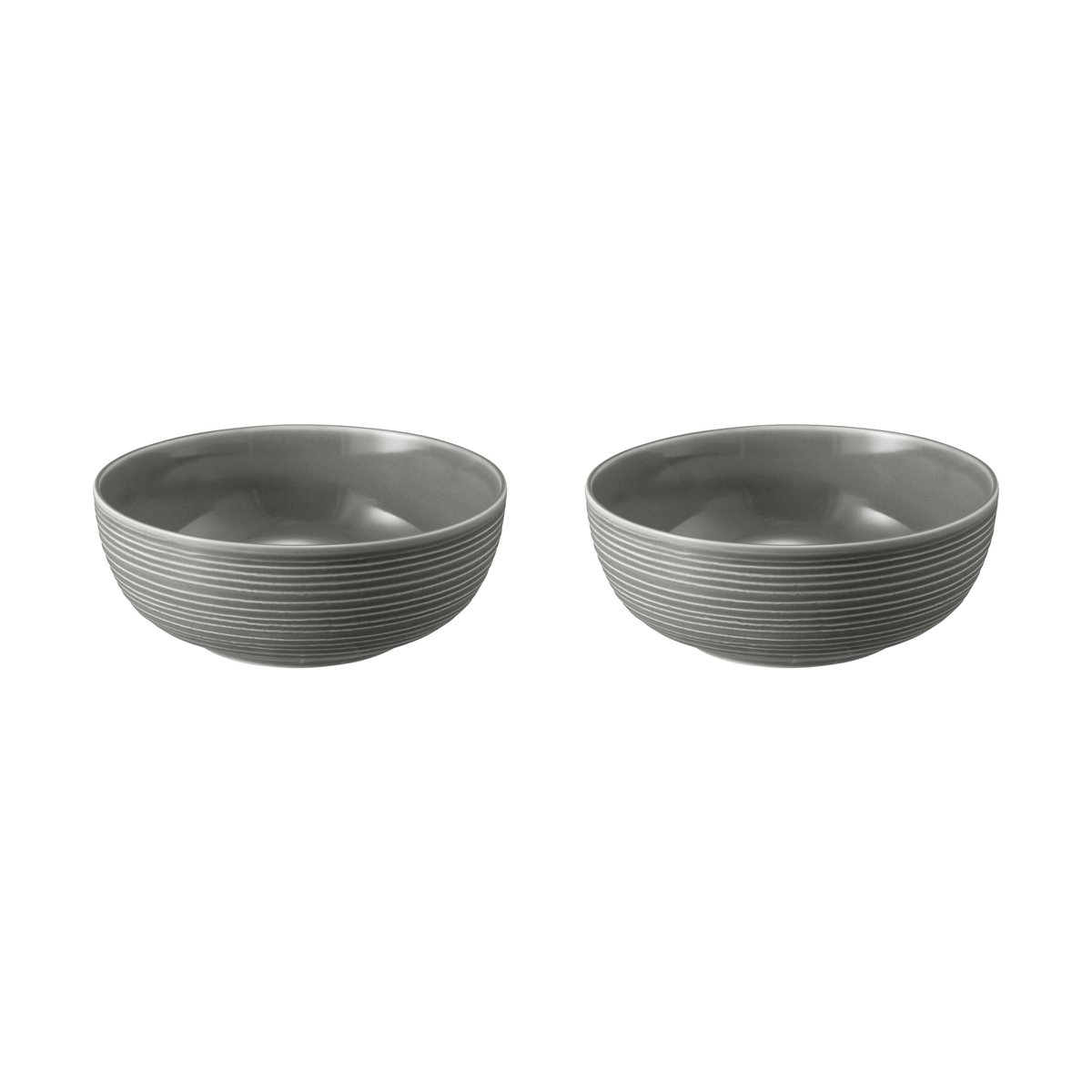 Seltmann Weiden Terra Schale Ø20,4cm 2er Pack Pearl Grey