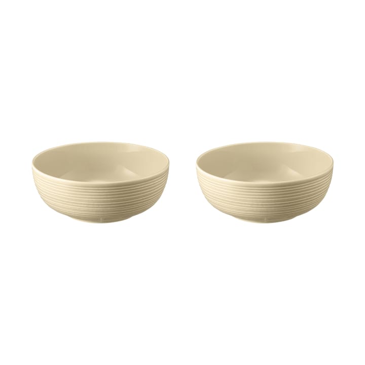 Terra Schale Ø20,4cm 2er Pack - Sand Beige - Seltmann Weiden