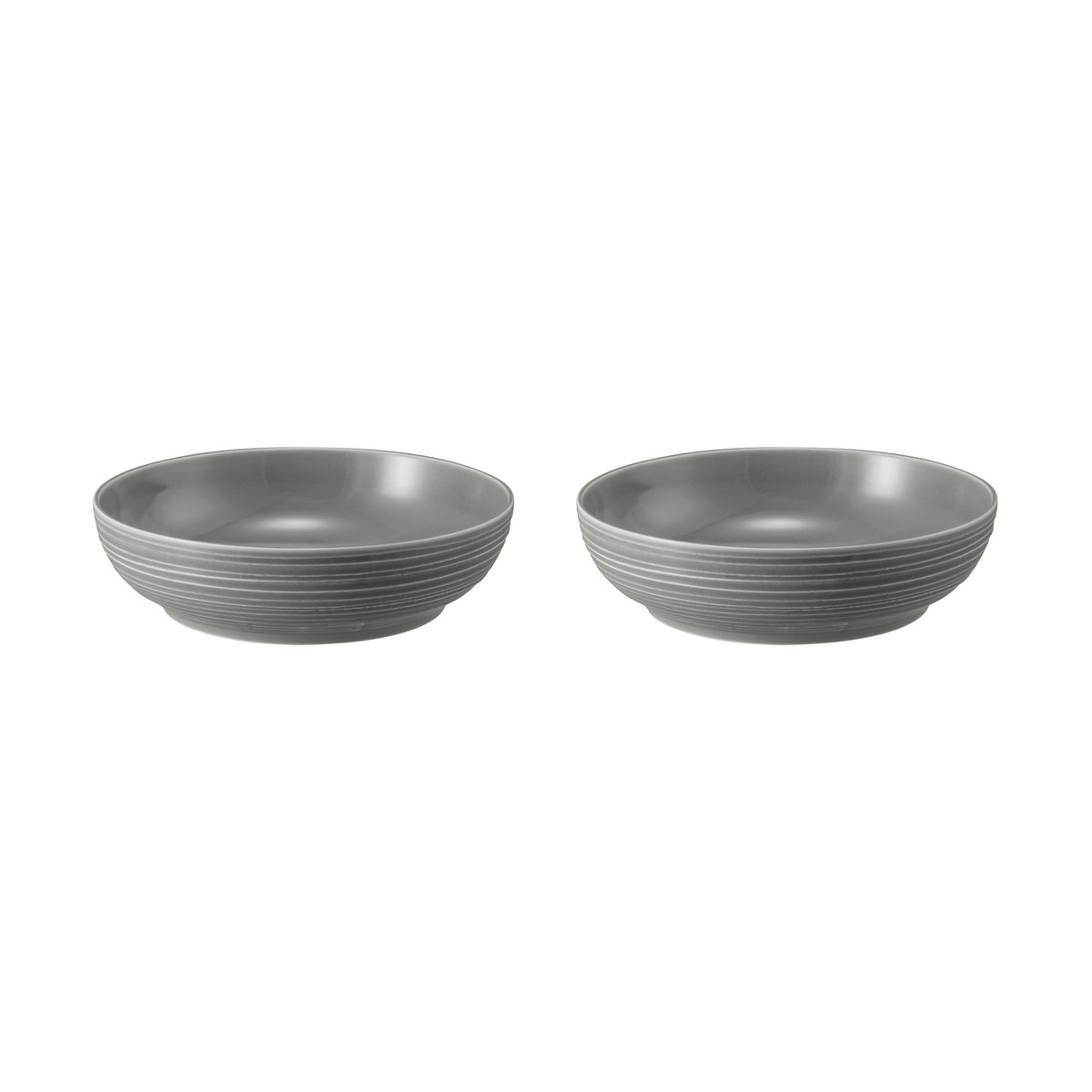 Seltmann Weiden Terra Schale Ø25,5cm 2er Pack Pearl Grey