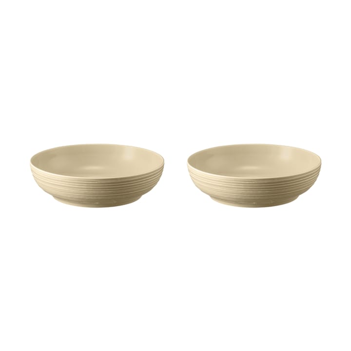 Terra Schale Ø25,5cm 2er Pack - Sand Beige - Seltmann Weiden