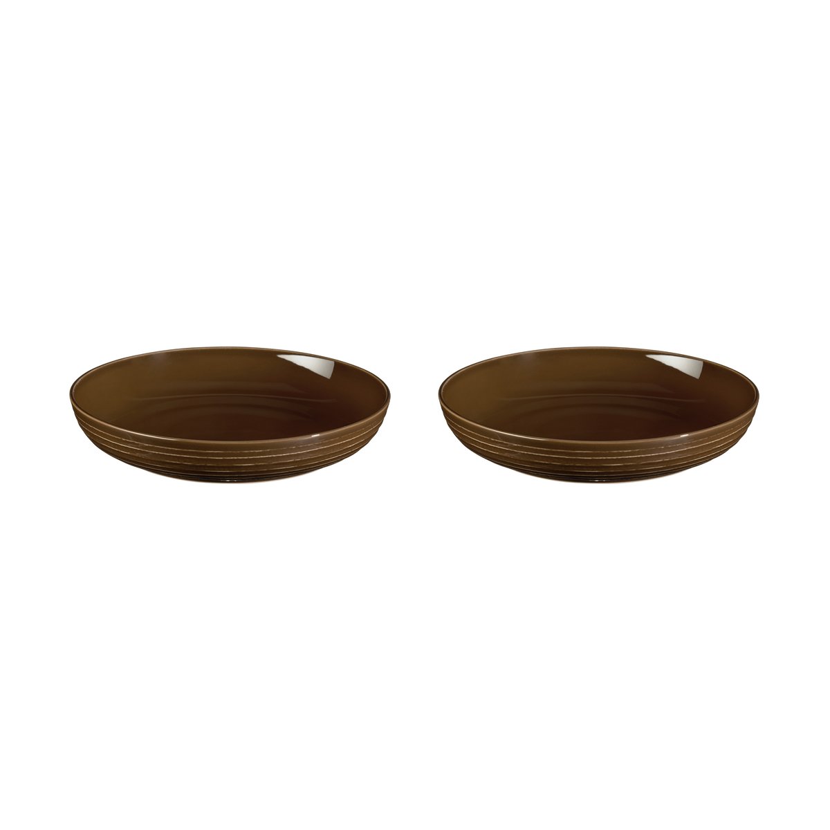Seltmann Weiden Terra Schale Ø28cm 2er Pack Earth Brown