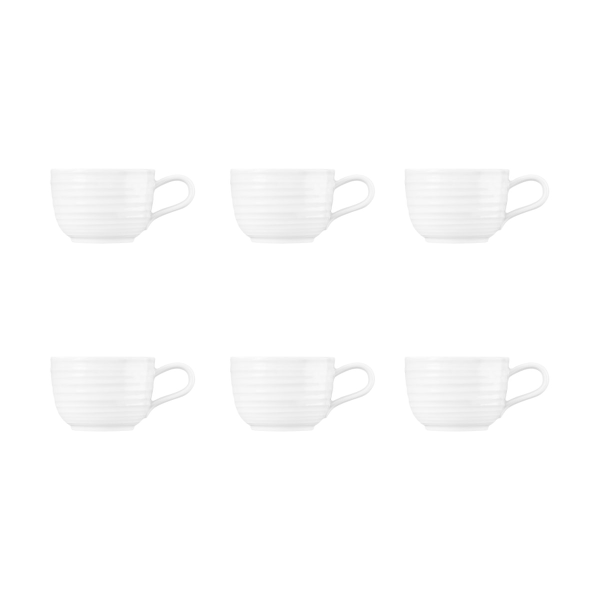 Seltmann Weiden Terra Tasse 20 cl 6er Pack Weiß