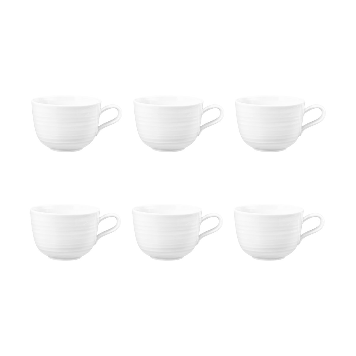 Seltmann Weiden Terra Tasse 38 cl 6er Pack Weiß
