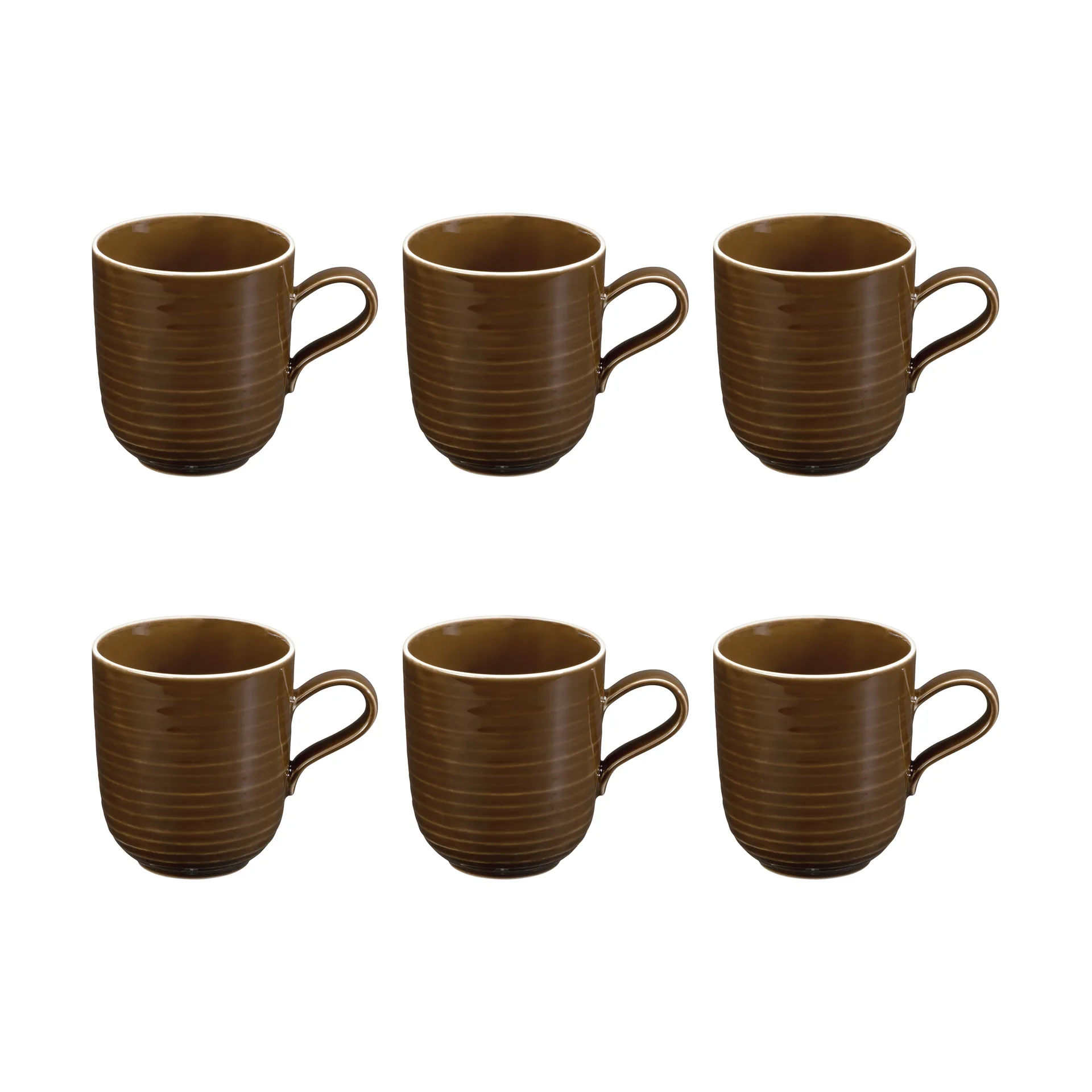 Terra Tasse 40 cl 6er Pack, Earth Brown Seltmann Weiden