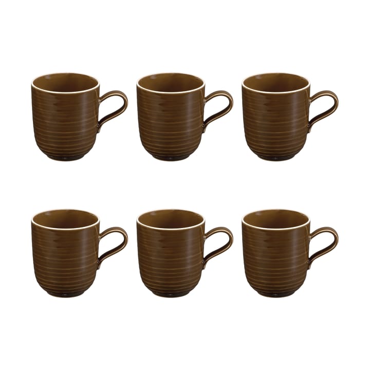 Terra Tasse 40 cl 6er Pack - Earth Brown - Seltmann Weiden