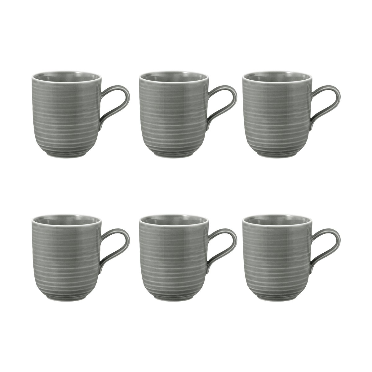 Seltmann Weiden Terra Tasse 40 cl 6er Pack Pearl Grey