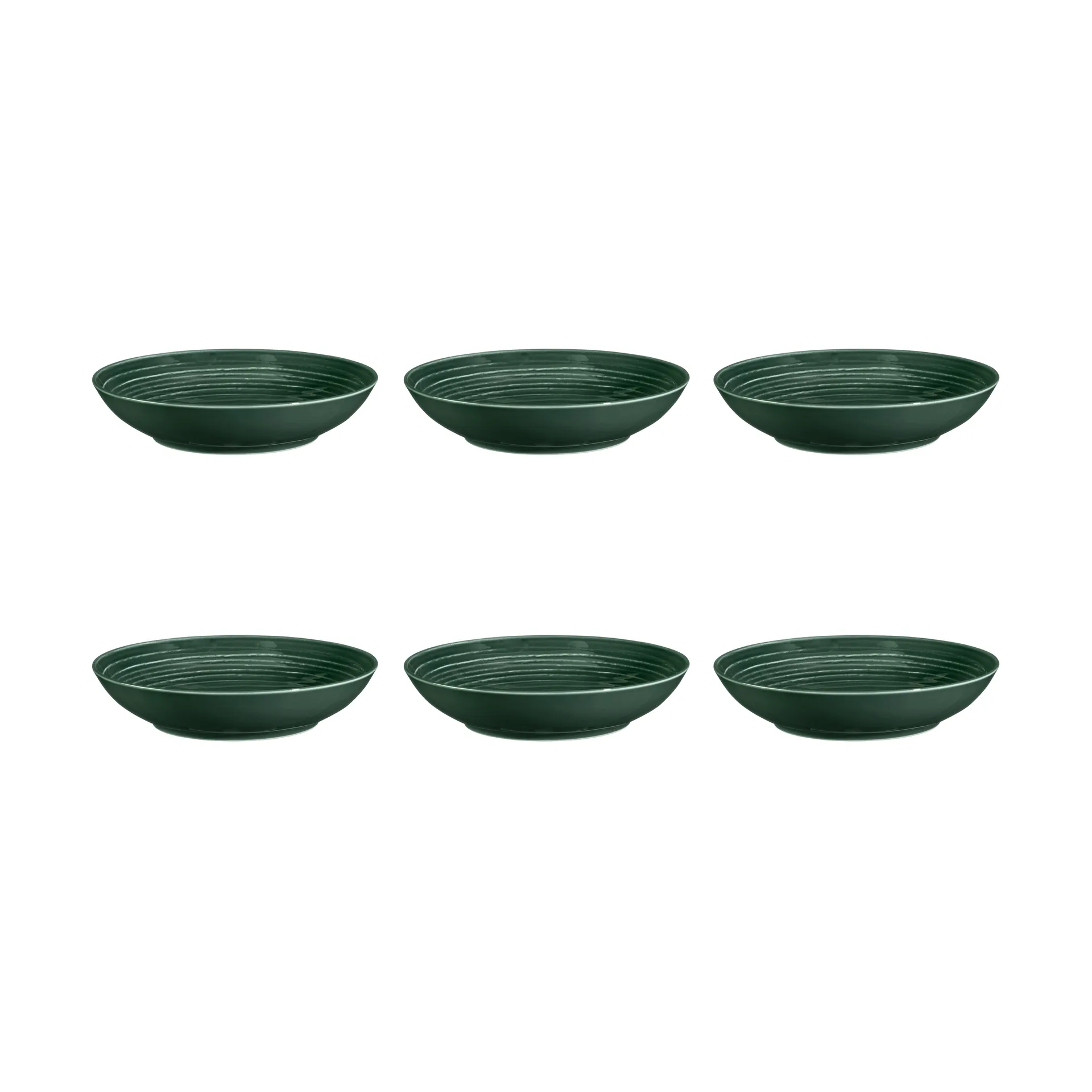 Terra tiefer Teller Ø21,2cm 6er Pack, Moss Green Seltmann Weiden