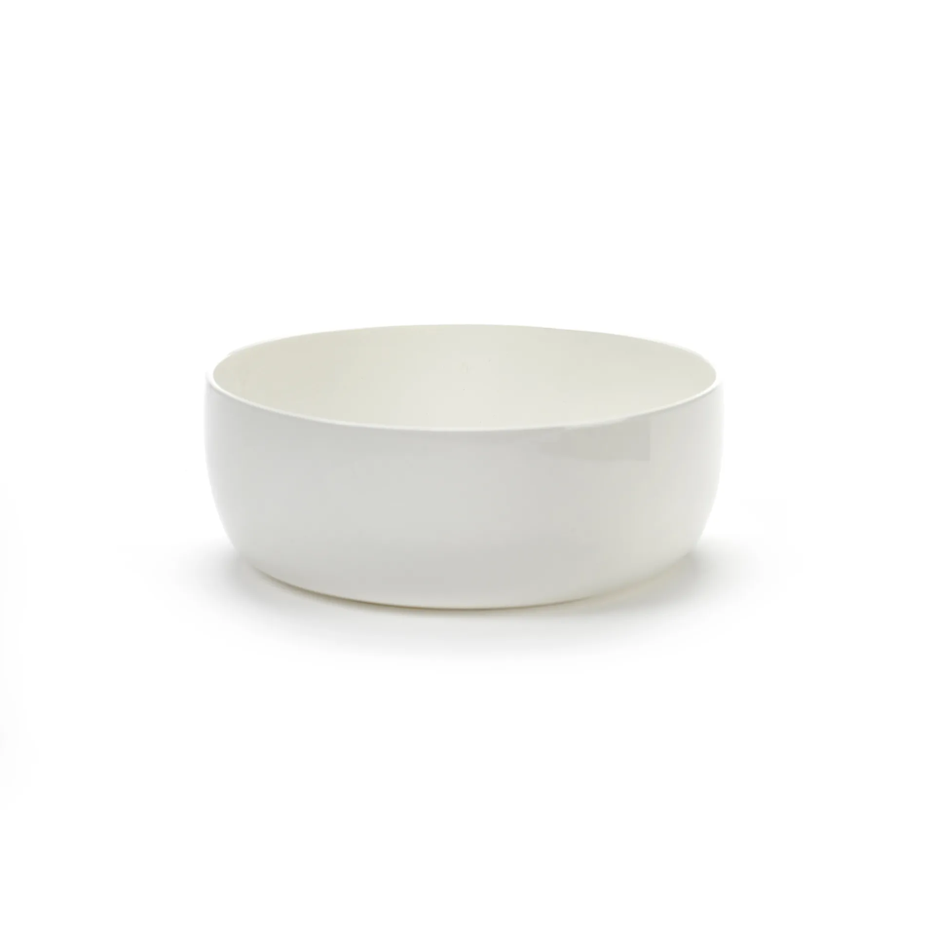 Base Frühstücksschale mit niedrigem Rand weiß, 16cm Serax