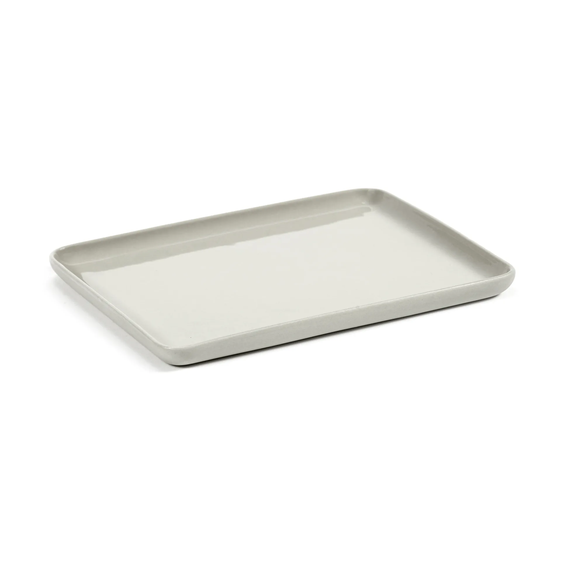 Cose Tablett rechteckig M 16,2 x 19,2 cm, Beige Serax