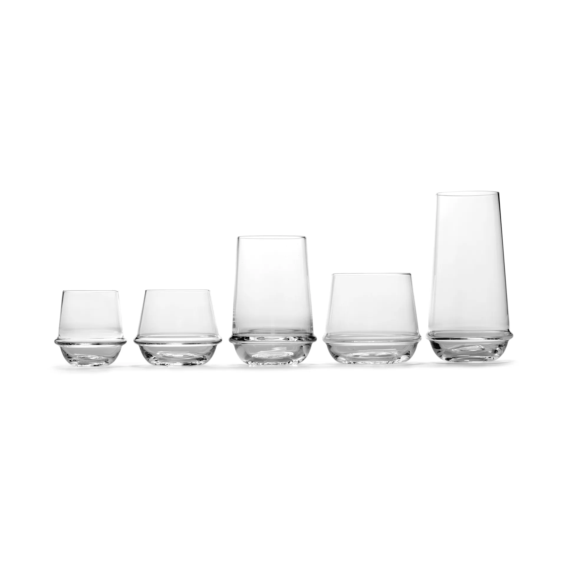 Dune Whiskeyglas 35 cl 4er Pack, Clear Serax