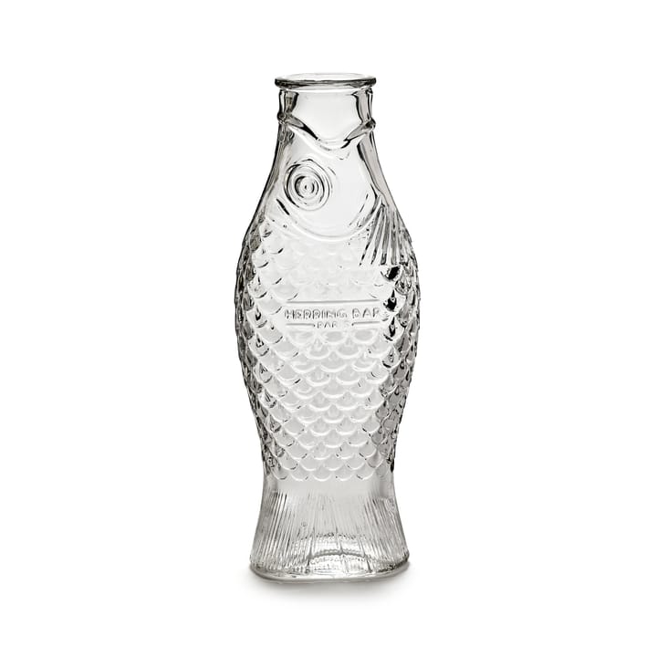 Fish & Fish Glasflasche 1 l - Transparent - Serax